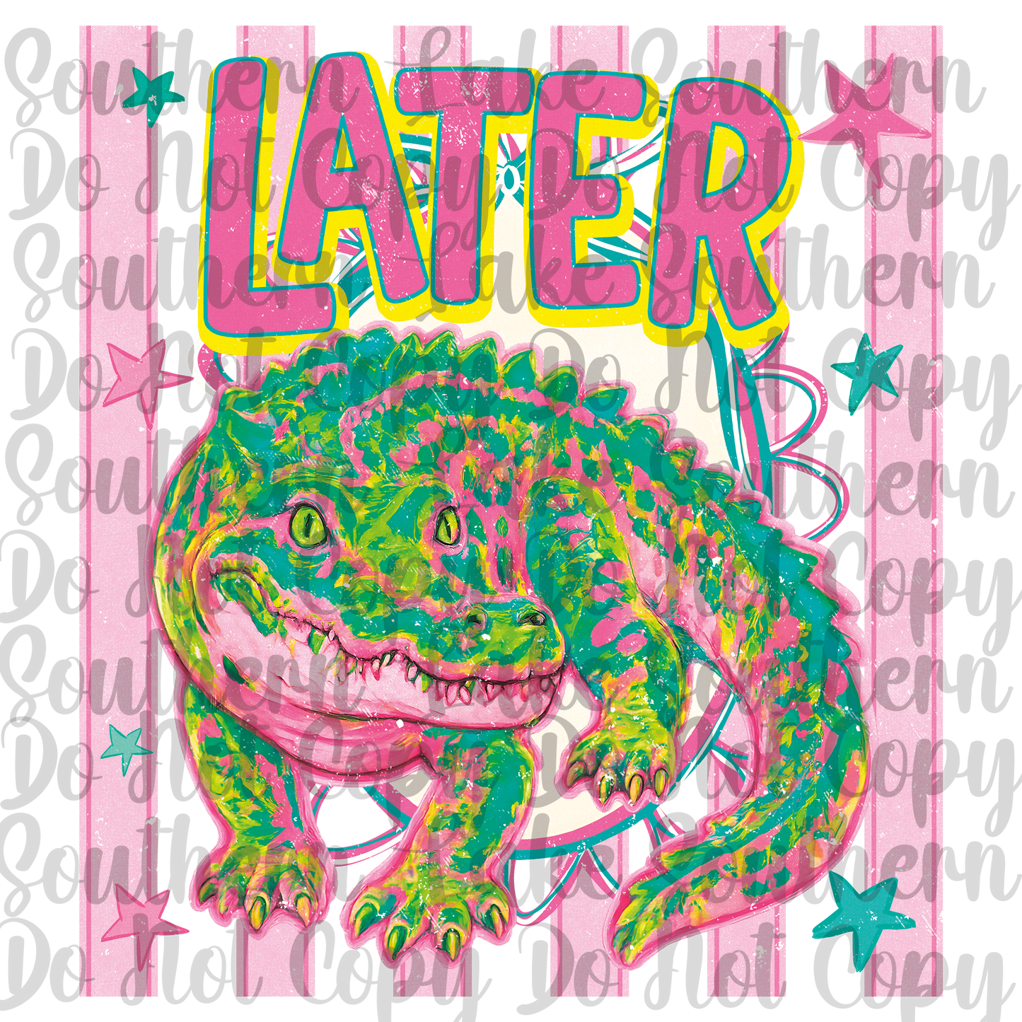 Later Alligator DTF Single Print