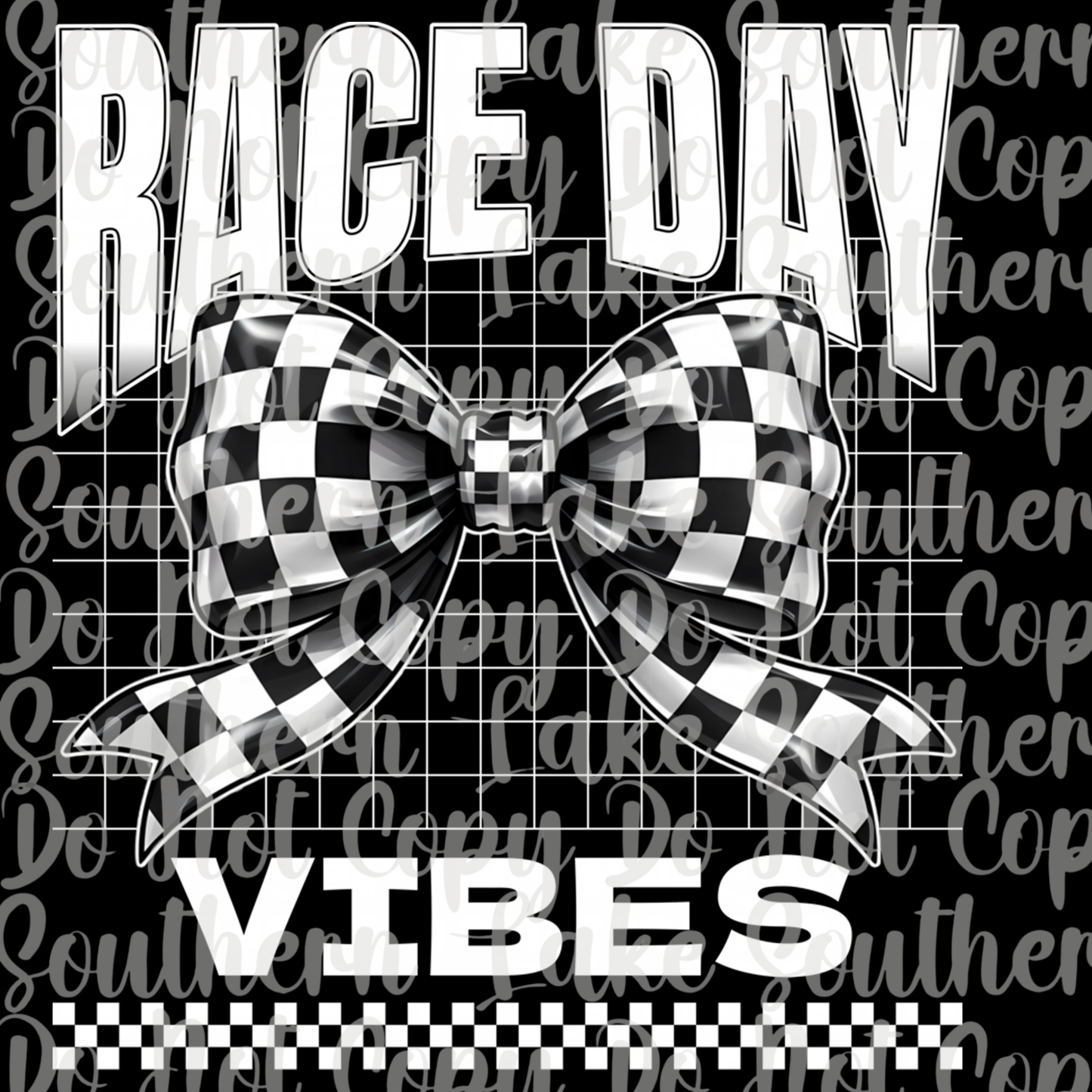 Race Day Vibes DTF Single Print