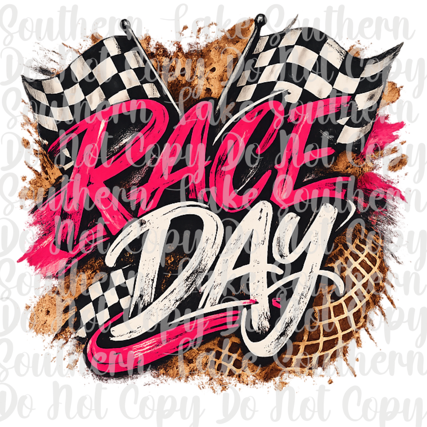 Race Day DTF Single Print