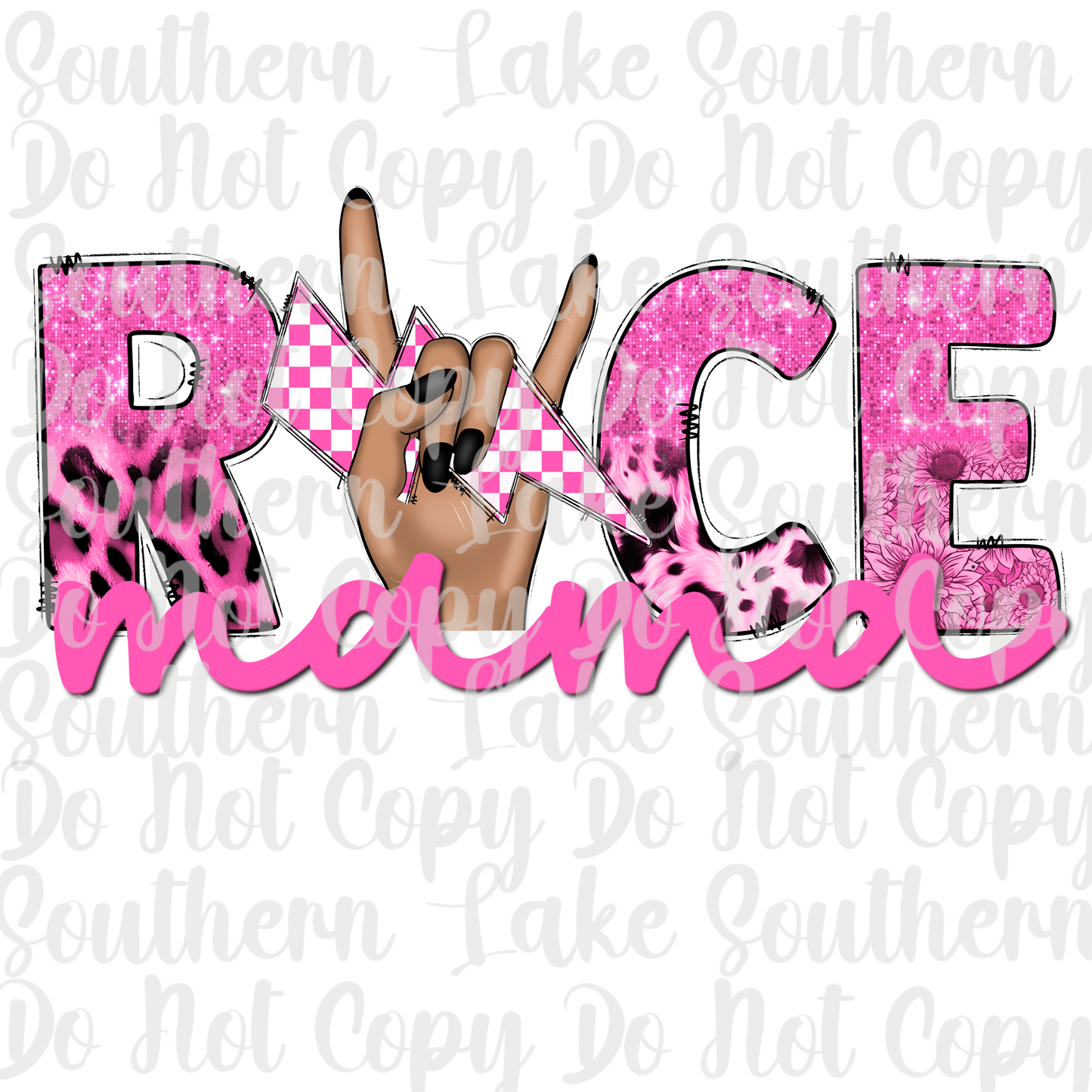 Race Mama DTF Single Print