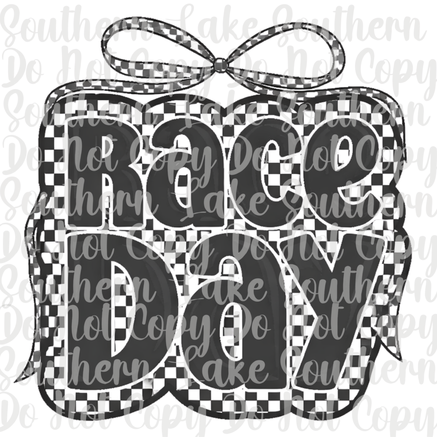 Race Day DTF Single Print