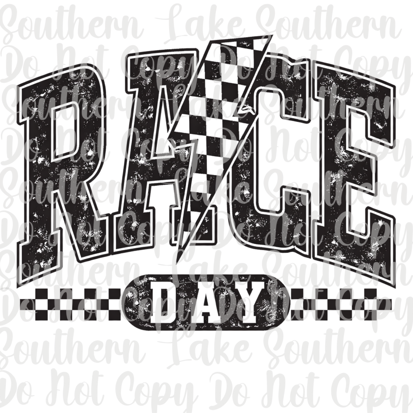 Race Day DTF Single Print