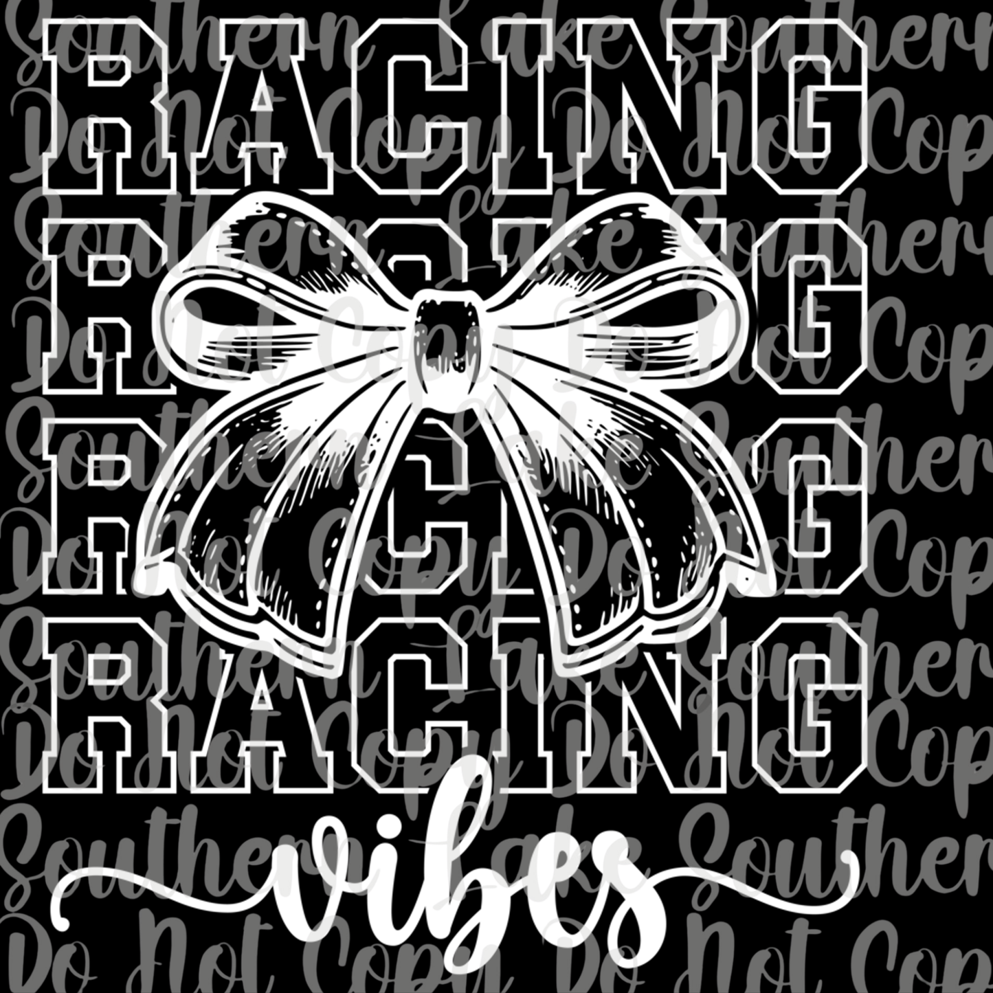 Racing Vibes DTF Single Print