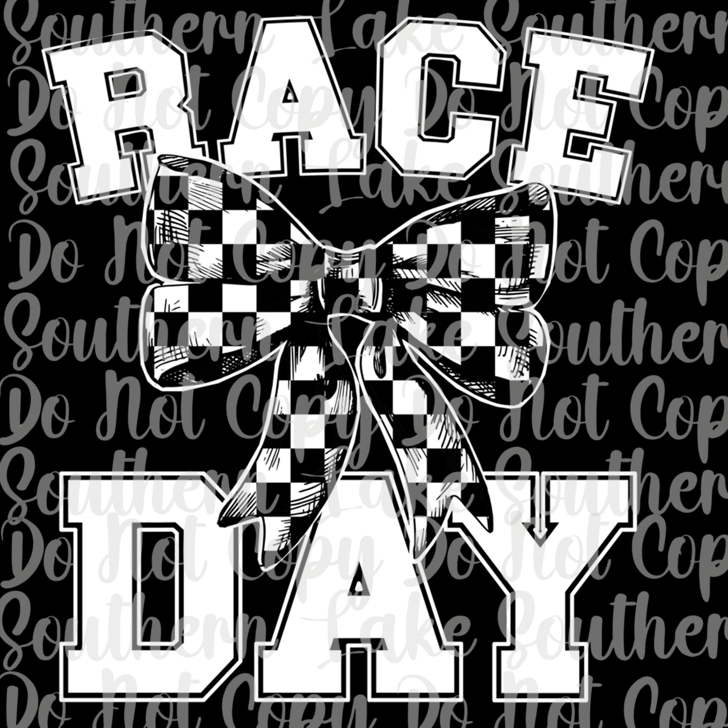 Race Day DTF Single Print