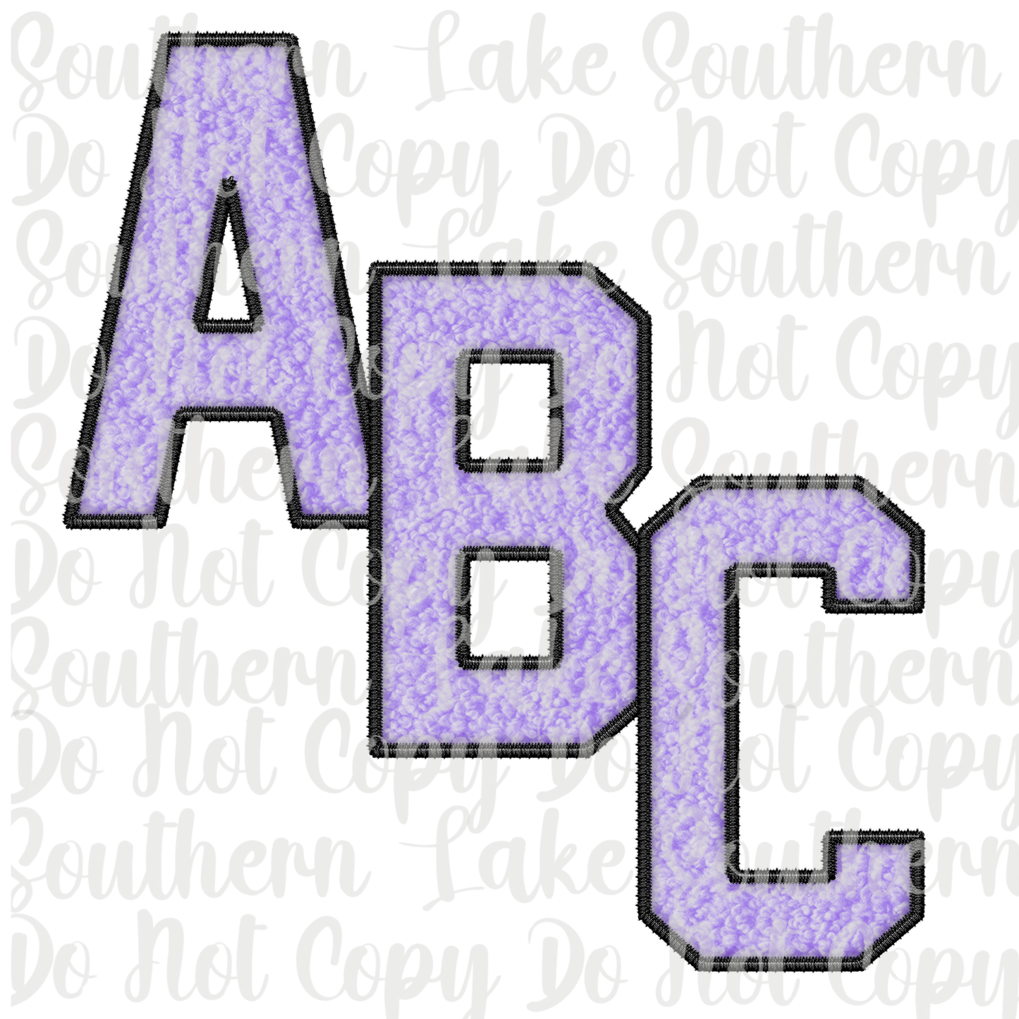 Light Purple Fur Alpha Set A-0 Digital Download Only
