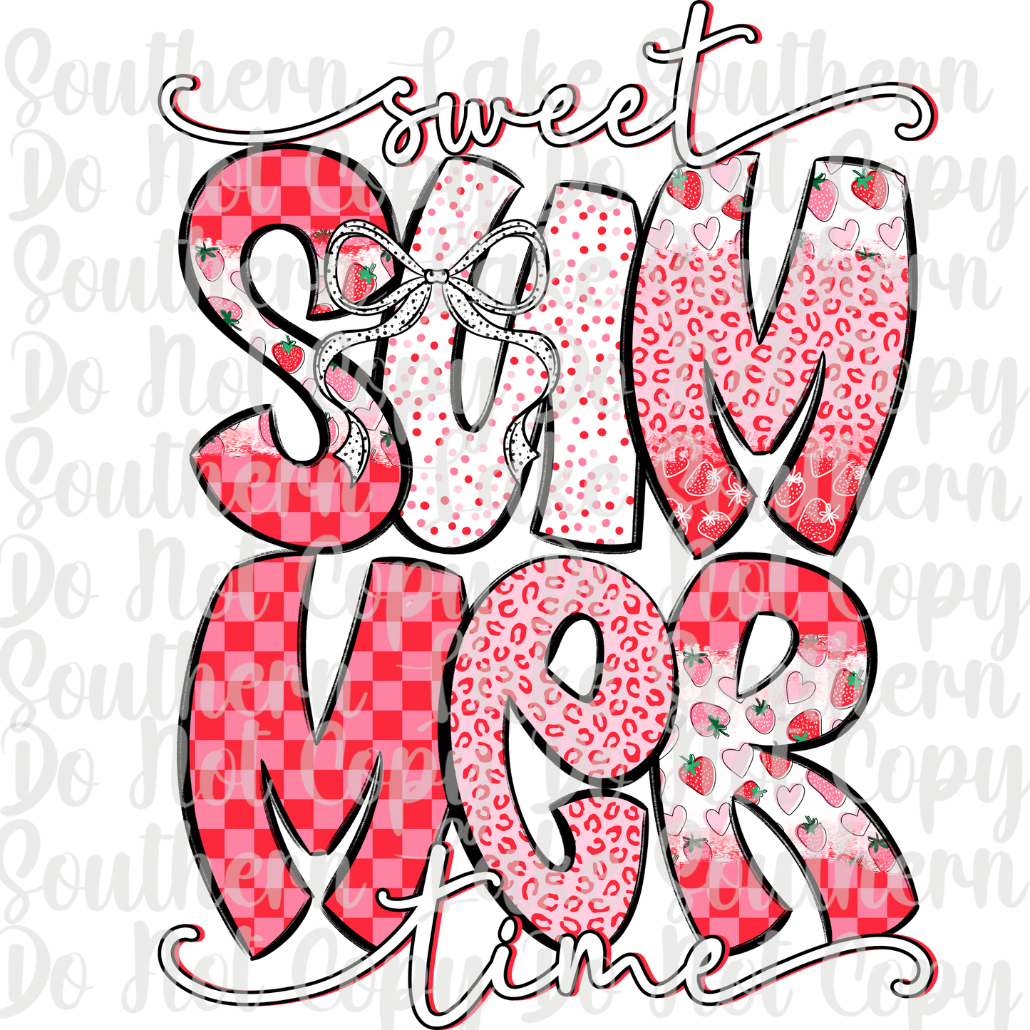 Sweet Summer Time DTF Single Print
