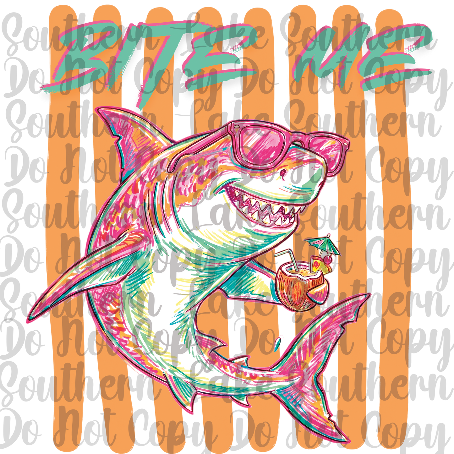 Bite Me DTF Single Print