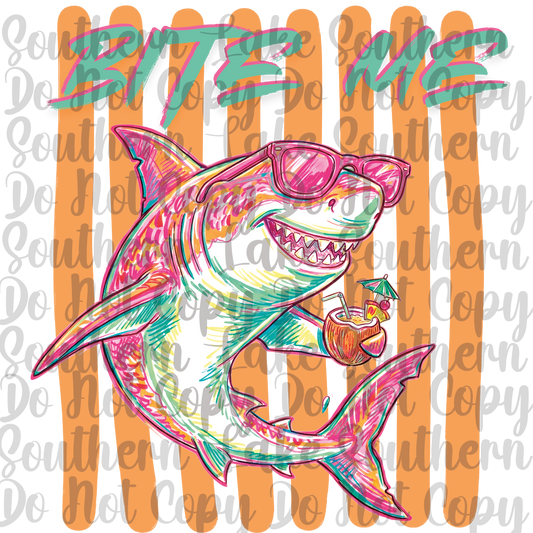 Bite Me DTF Single Print