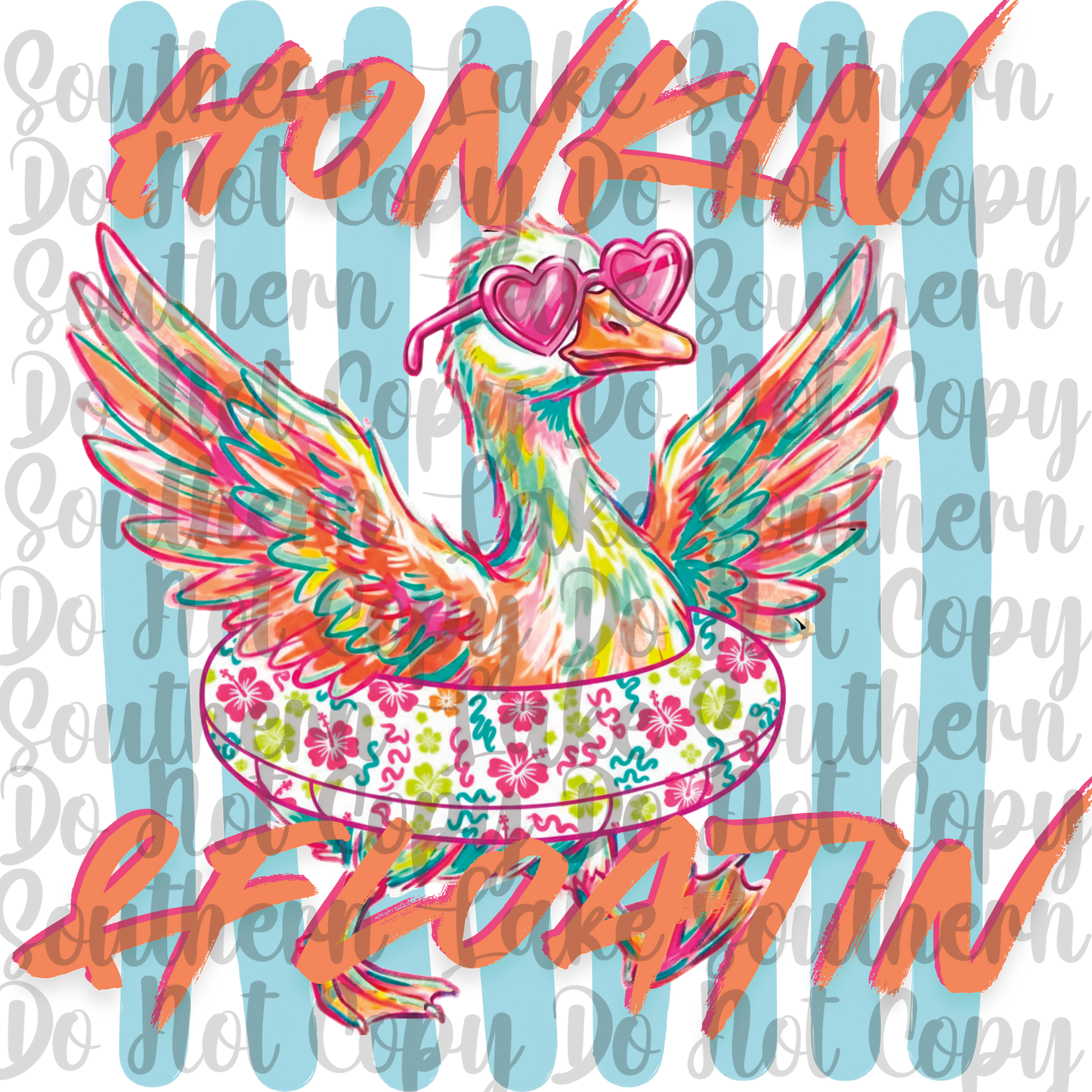 Honkin & Floatin DTF Single Print
