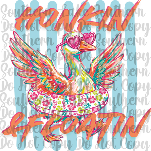 Honkin & Floatin DTF Single Print