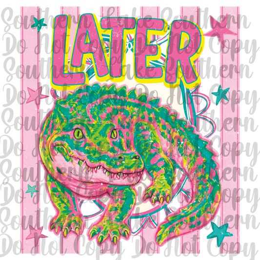 Later Alligator DTF Single Print