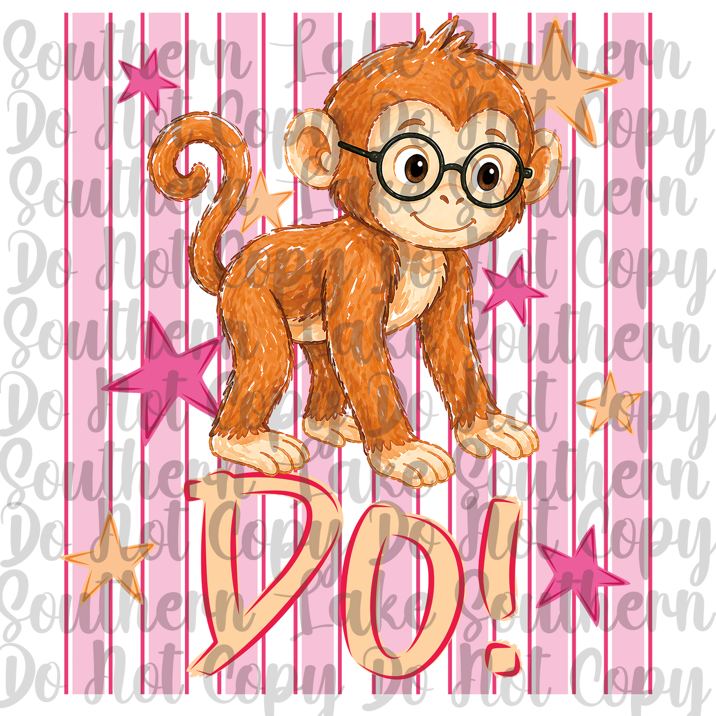 Monkey Do DTF Single Print