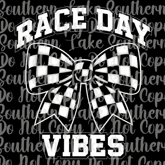 Race Day Vibes DTF Single Print