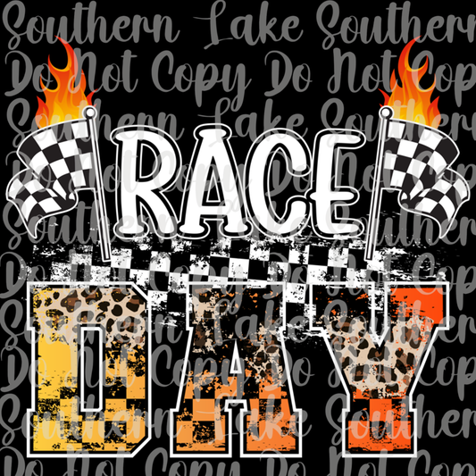 Race Day DTF Single Print