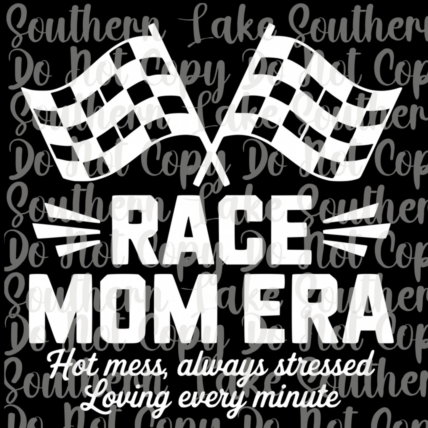 Race Mom Era DTF Single Print