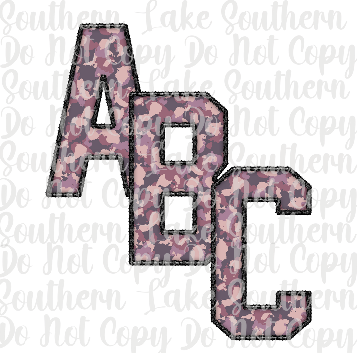 Pink Camo Alpha Set A-0 Digital Download Only