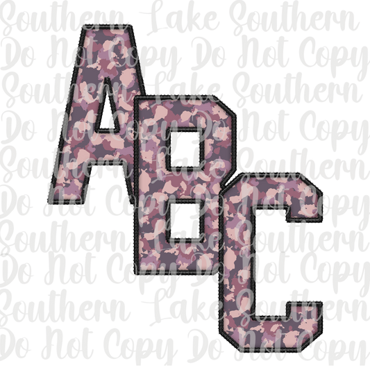 Pink Camo Alpha Set A-0 Digital Download Only