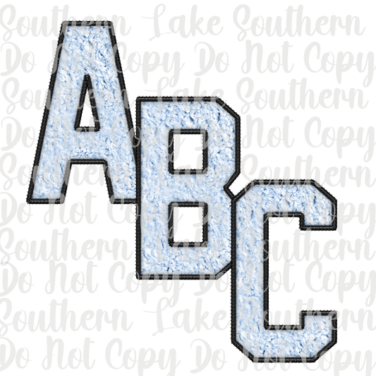 Light Blue Fur Alpha Set A-0 Digital Download Only