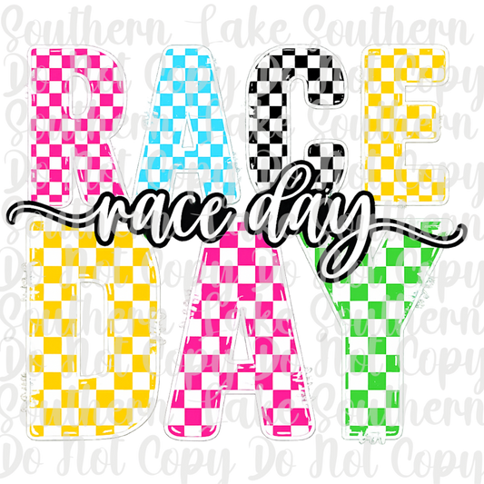 Race Day DTF Single Print