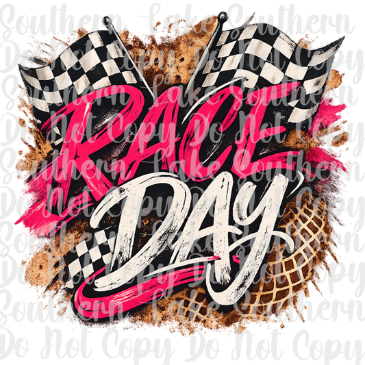 Race Day DTF Single Print