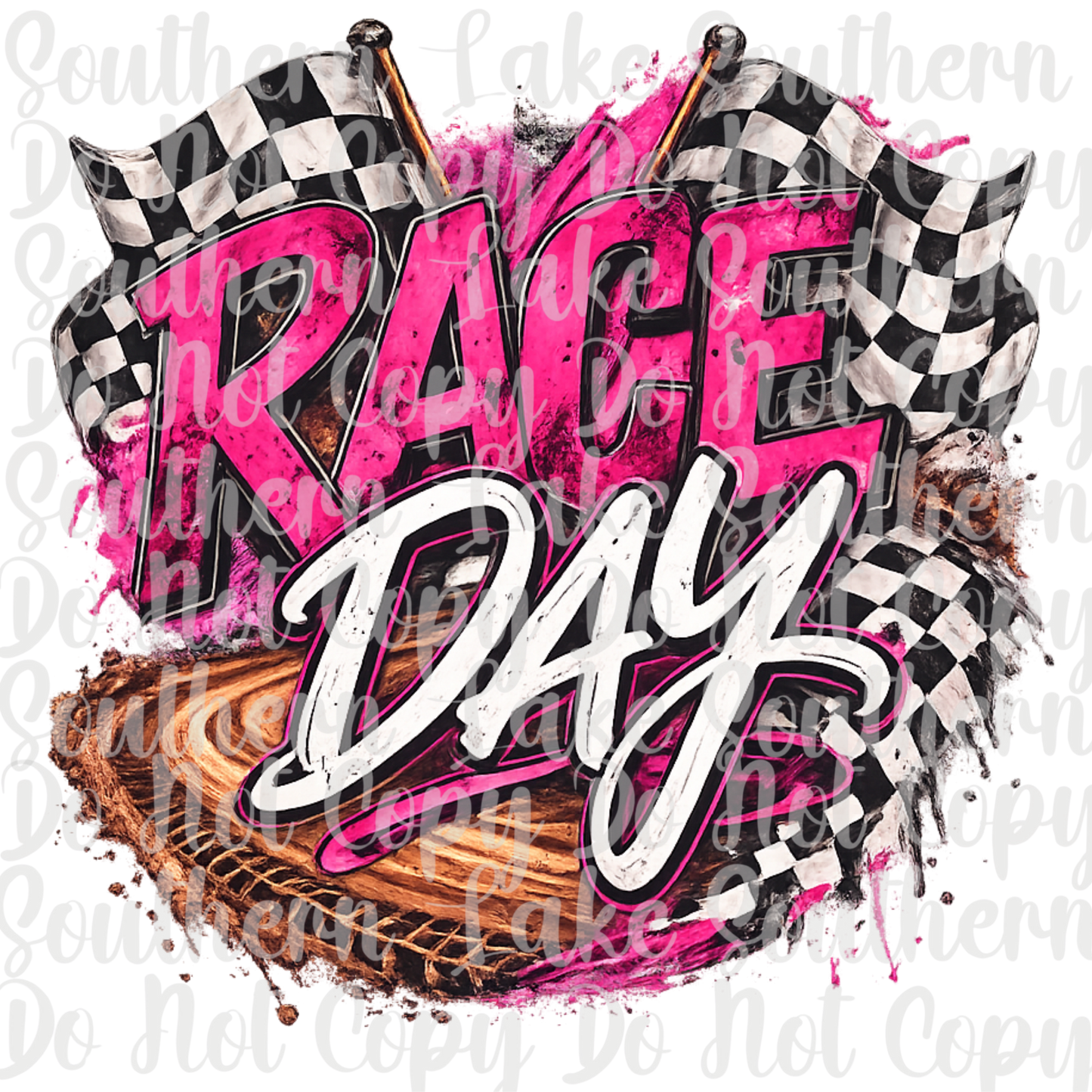 Race Day DTF Single Print