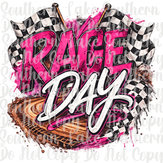 Race Day DTF Single Print