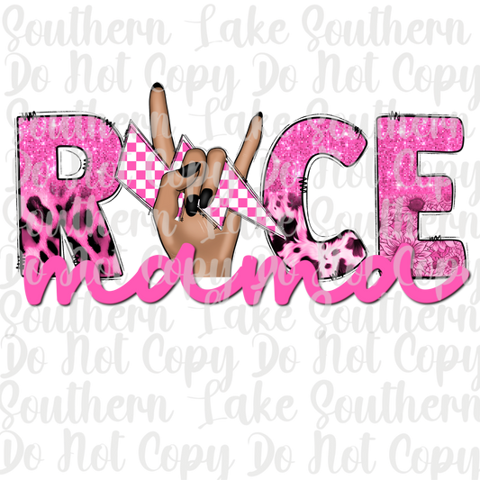 Race Mama DTF Single Print
