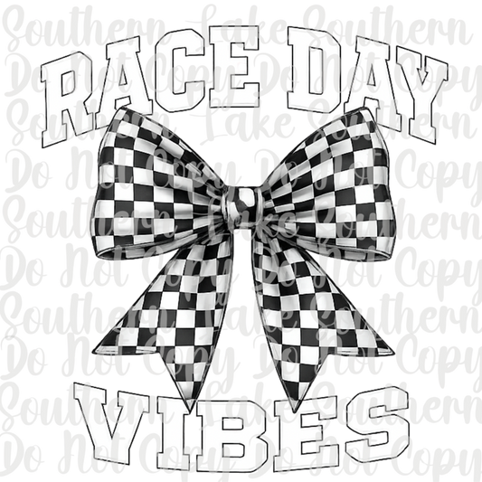 Race Day VIbes DTF Single Print