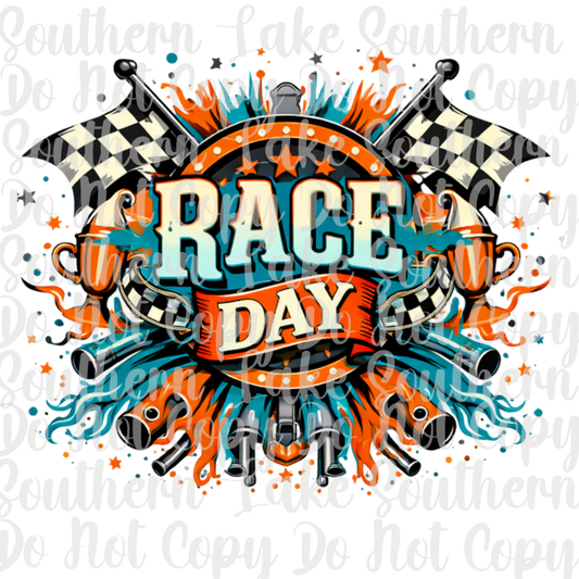 Race Day DTF Single Print