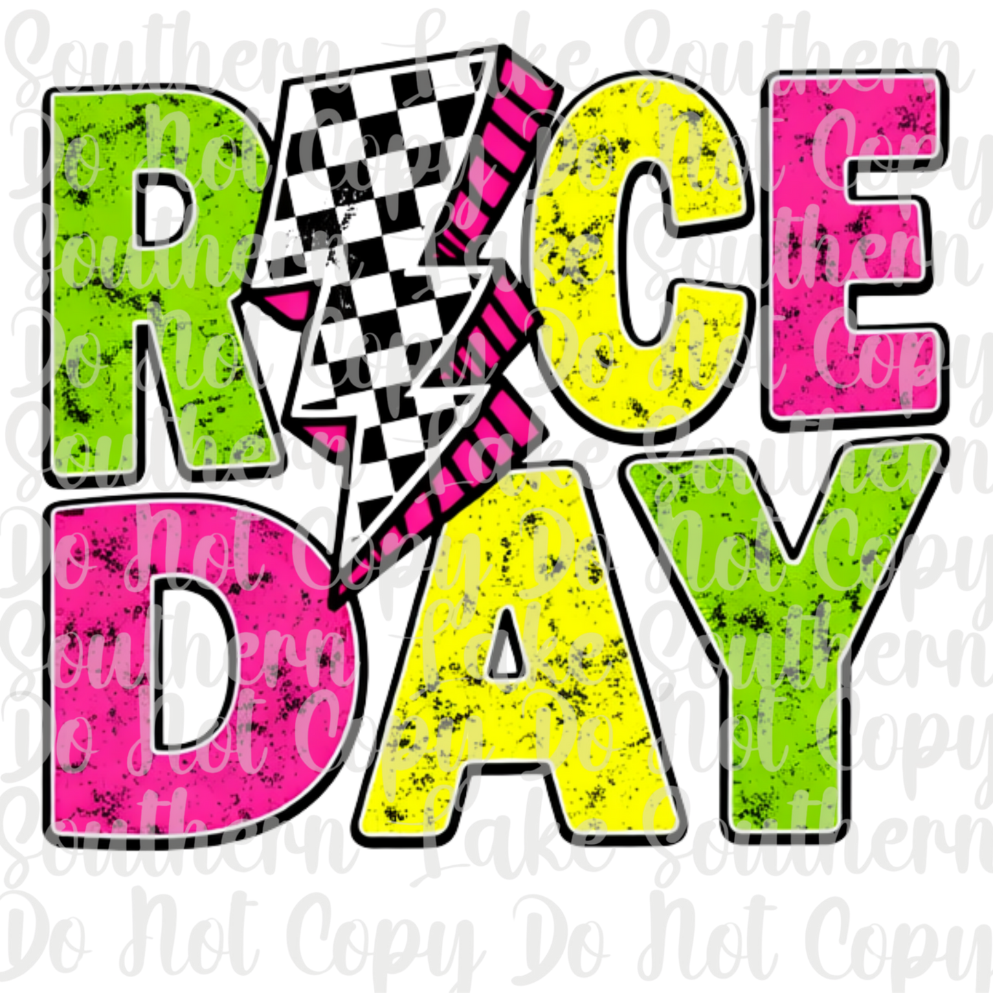 Race Day DTF Single Print