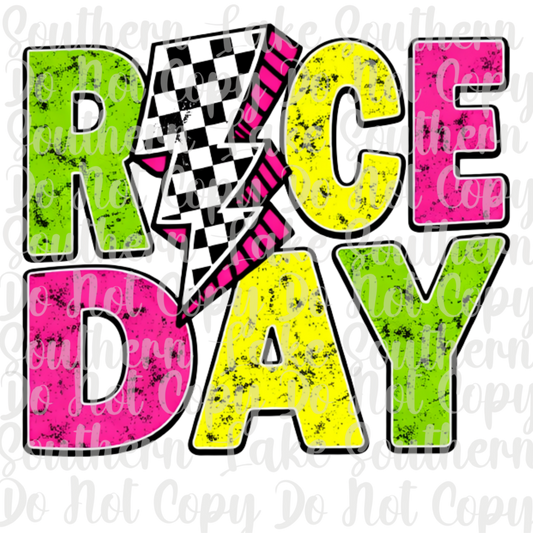 Race Day DTF Single Print
