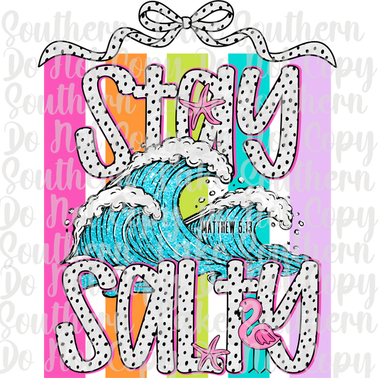 Stay Salty DTF Single Print
