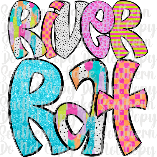 River Rat DTF Single Print