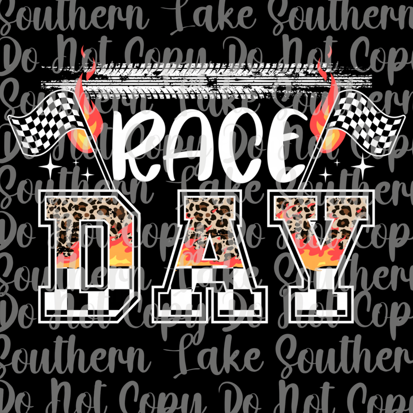 Race Day DTF Single Print