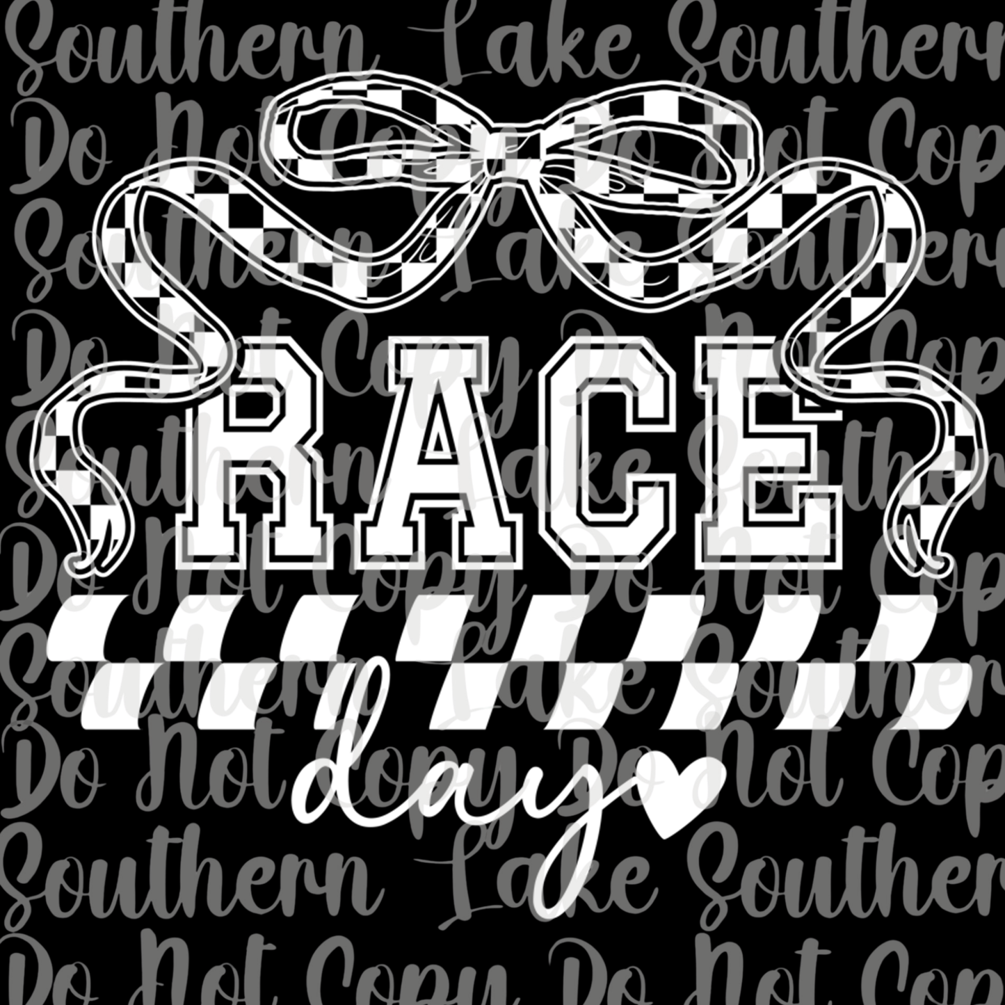 Race Day DTF Single Print