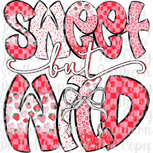 Sweet But Wild DTF Single Print