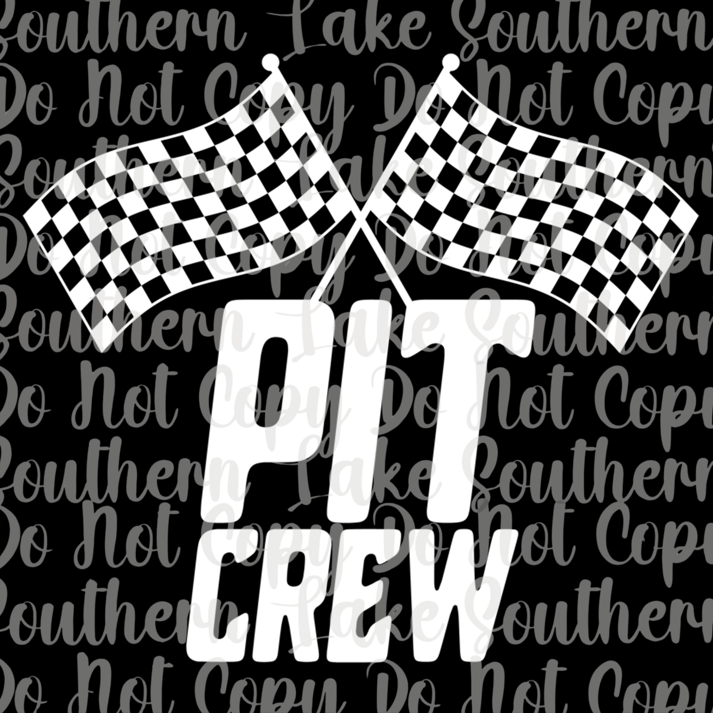 Pit Crew DTF Single Print