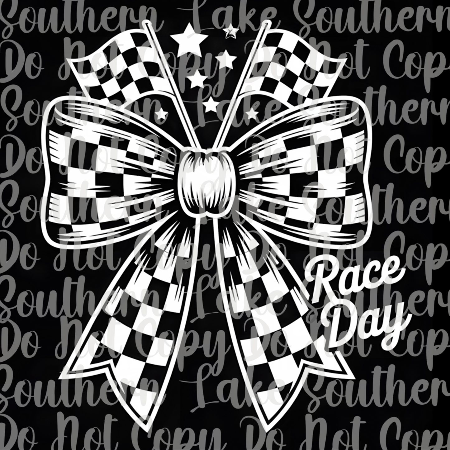 Race Day DTF Single Print