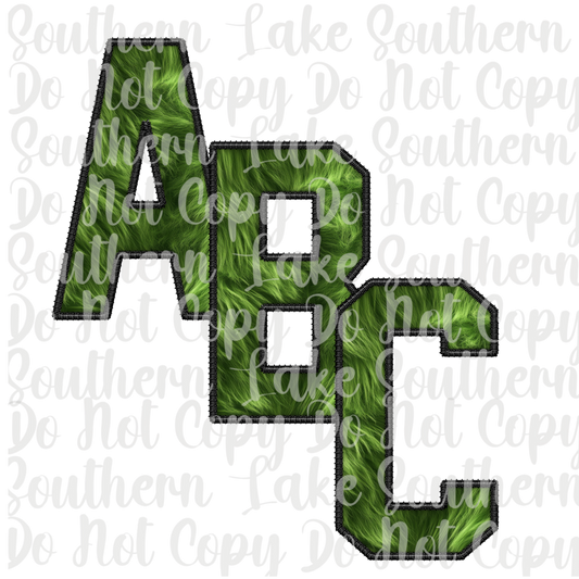 Dark Green Grinch Fur Alpha Set A-0 Digital Download Only