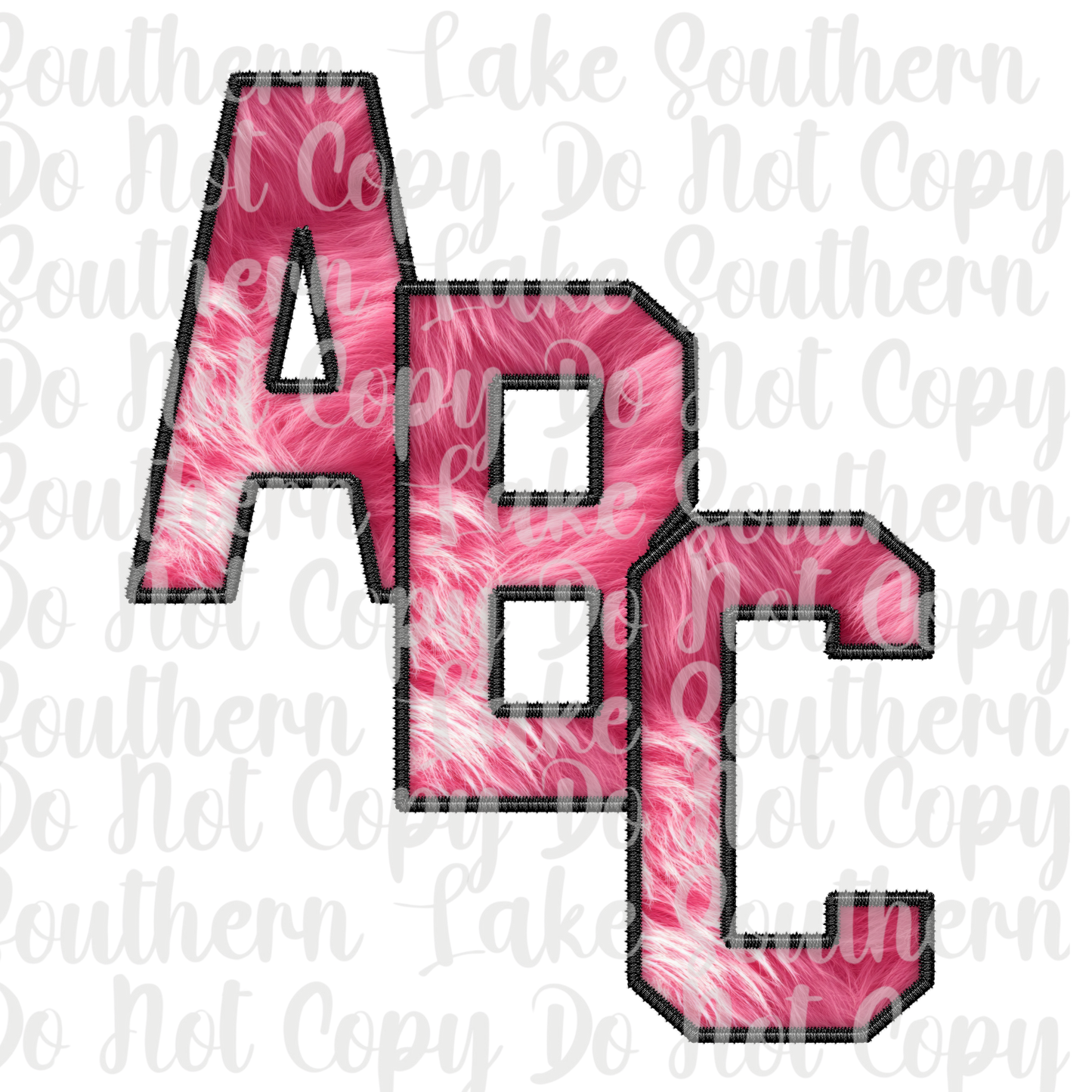 Dark Pink Grinch Fur Alpha Set A-0 Digital Download Only