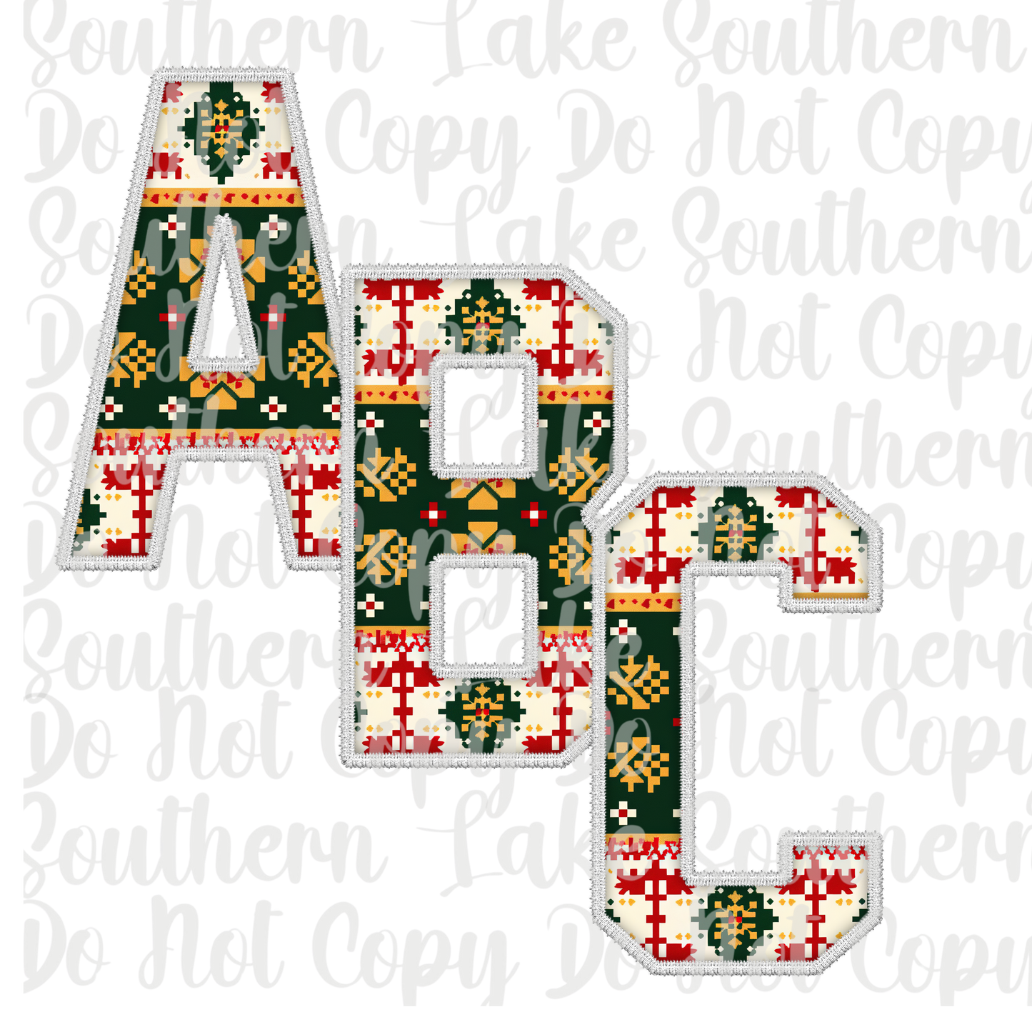 Ugly Sweater Alpha Set A-0 Digital Download Only