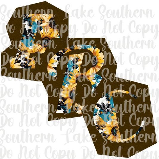 Ransom Sunflower Alpha Set A-Z Digital Download Only
